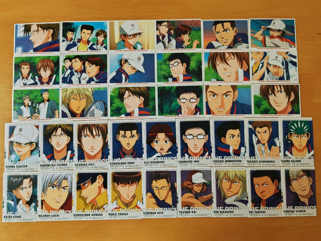 d*4様 テニスの王子様トレカ New Season Part 1〜Part 5