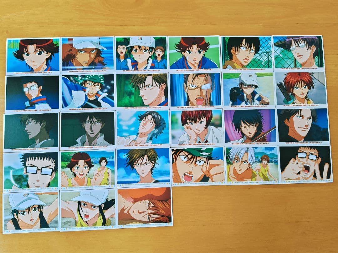 d*4様 テニスの王子様トレカ New Season Part 1〜Part 5