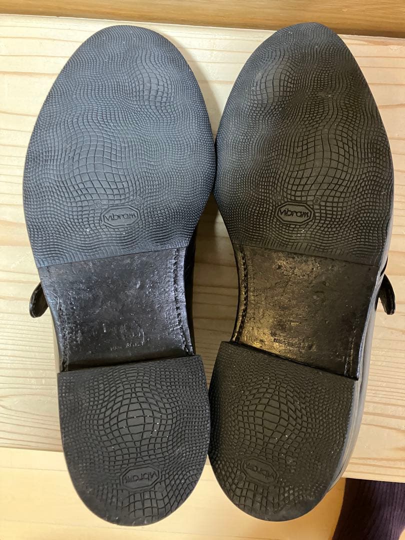 aldenオールデンモンクストラップ ブラックレザーシューズ81/2