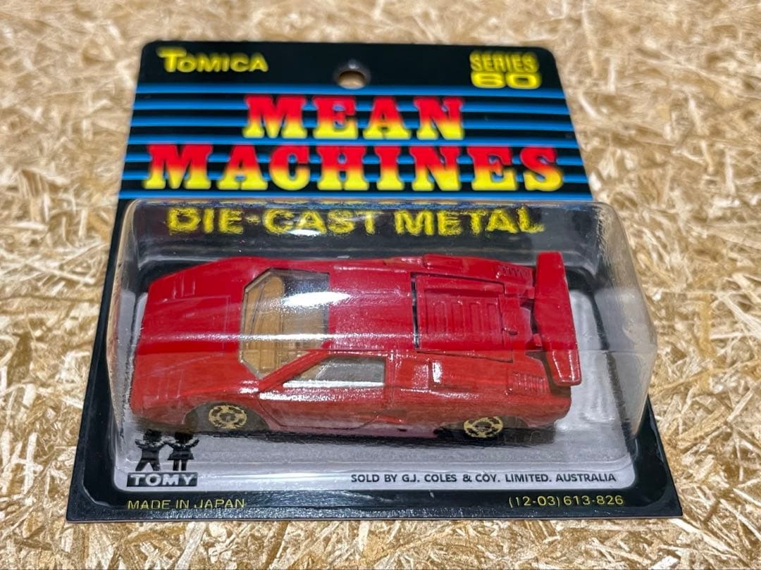 トミカ 日本製 青箱 F50 ランボルギーニカウンタック LP500S 一般輸出