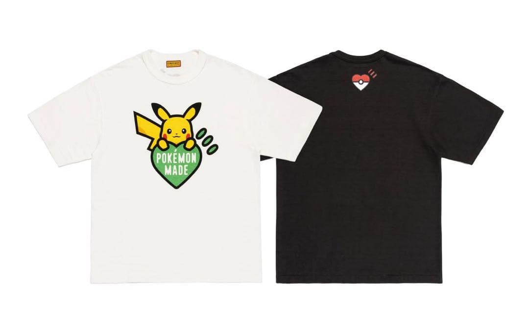 HUMAN MADE x Pokemon Made Mホワイト京都限定