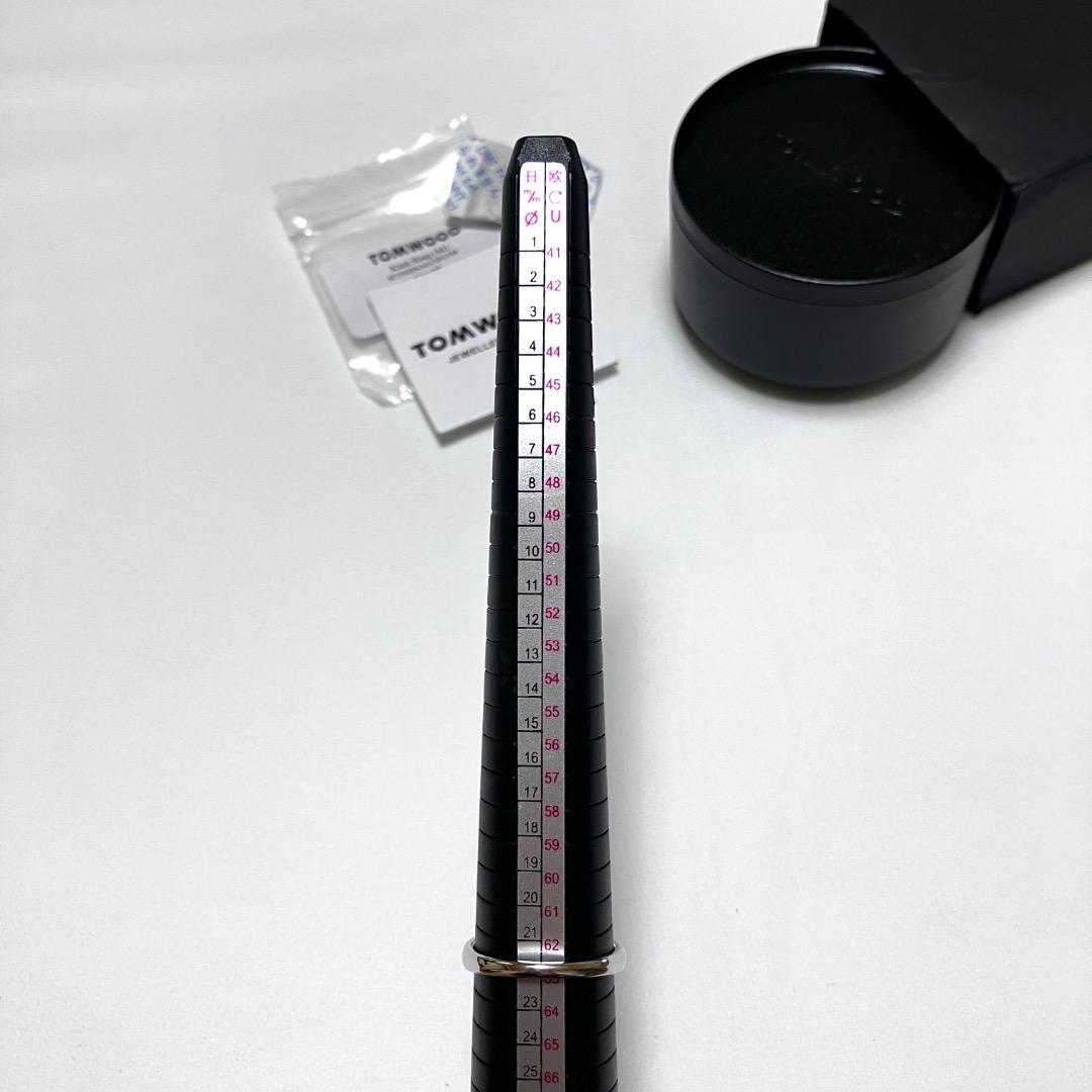 新品 64 TOMWOOD Knut Ring 指輪 シルバー 16715