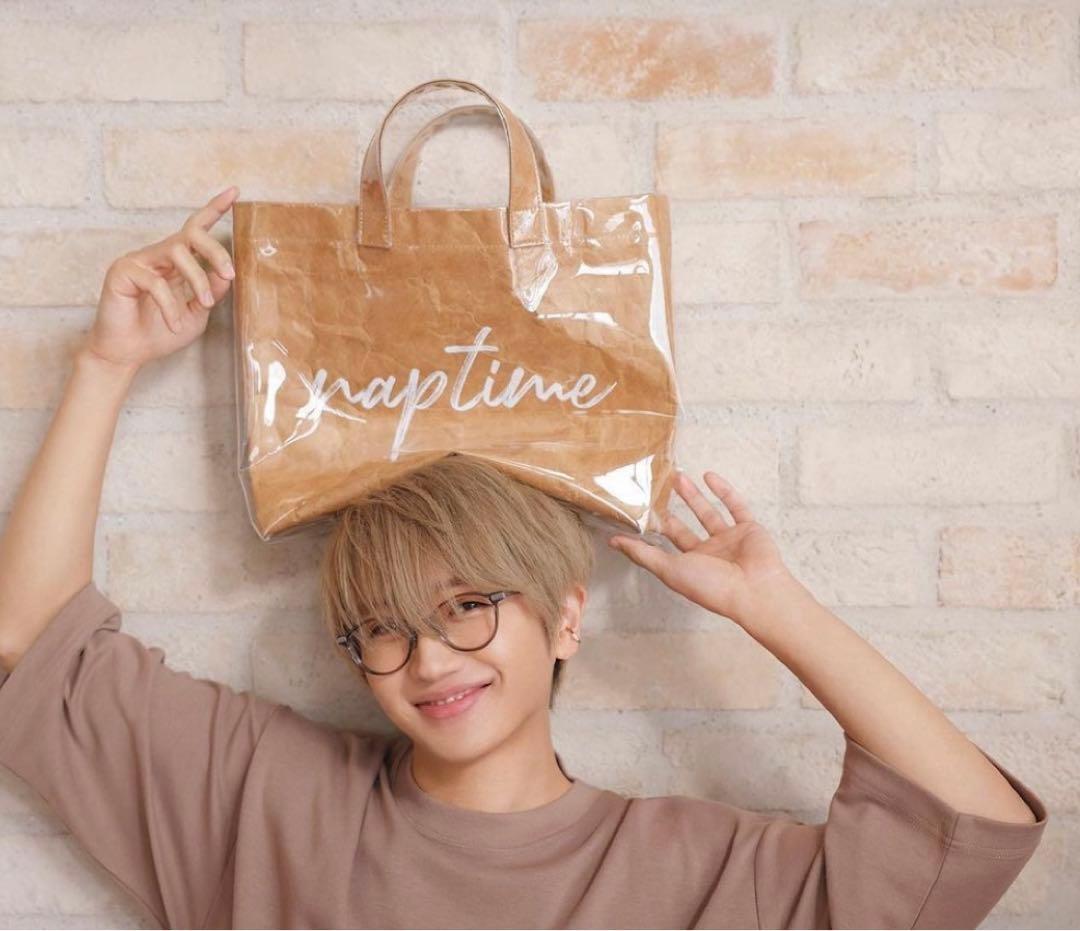 Nissy Naptime. トートバッグナップタイムnaptime. Nissy 西島隆弘刺繍