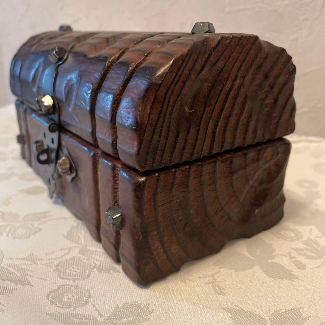 スペイン製 木彫 宝箱 アンティーク - メルカリ