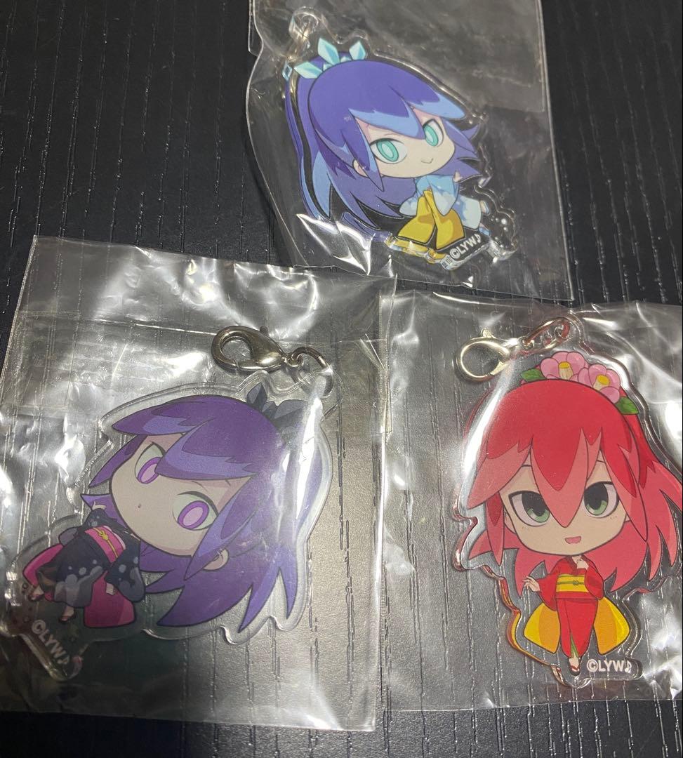 ふぶき姫 百鬼姫 椿姫 妖怪ウォッチ アクリルスタンド 缶バッジ