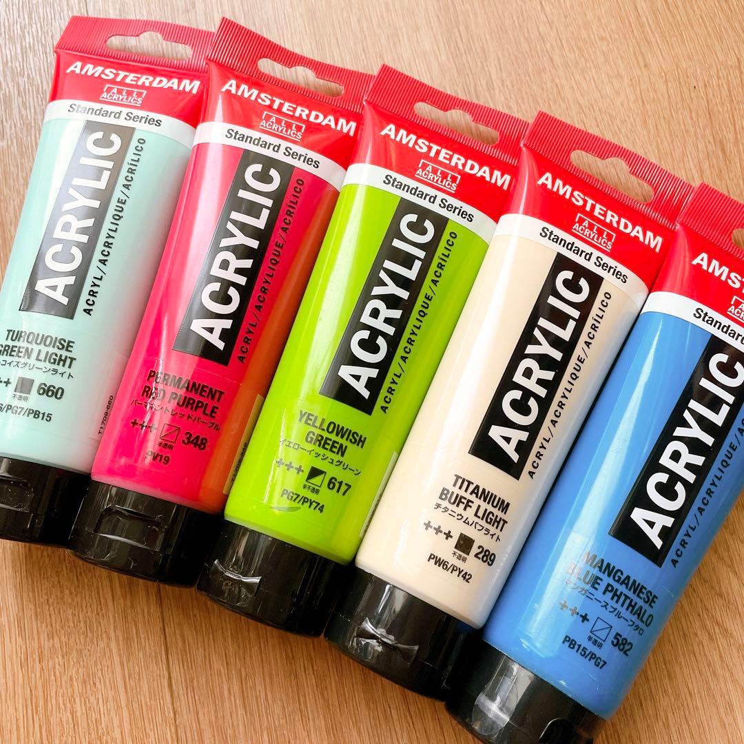 新品未使用 アムステルダム アクリリックA 120ml