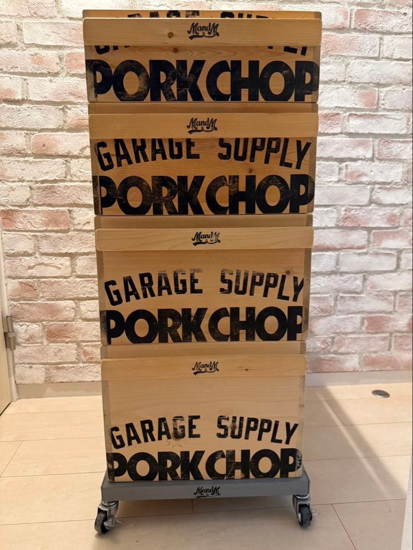 PORKCHOP GARAGE SUPPLY M&M PORK BOX セット