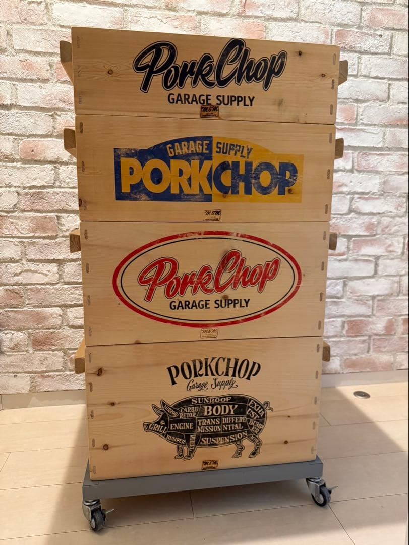 PORKCHOP GARAGE SUPPLY M&M PORK BOX セット