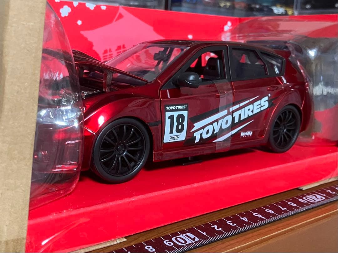 ミニカー JDM TUNERS 2012 SUBARU IMPREZA WRX STI