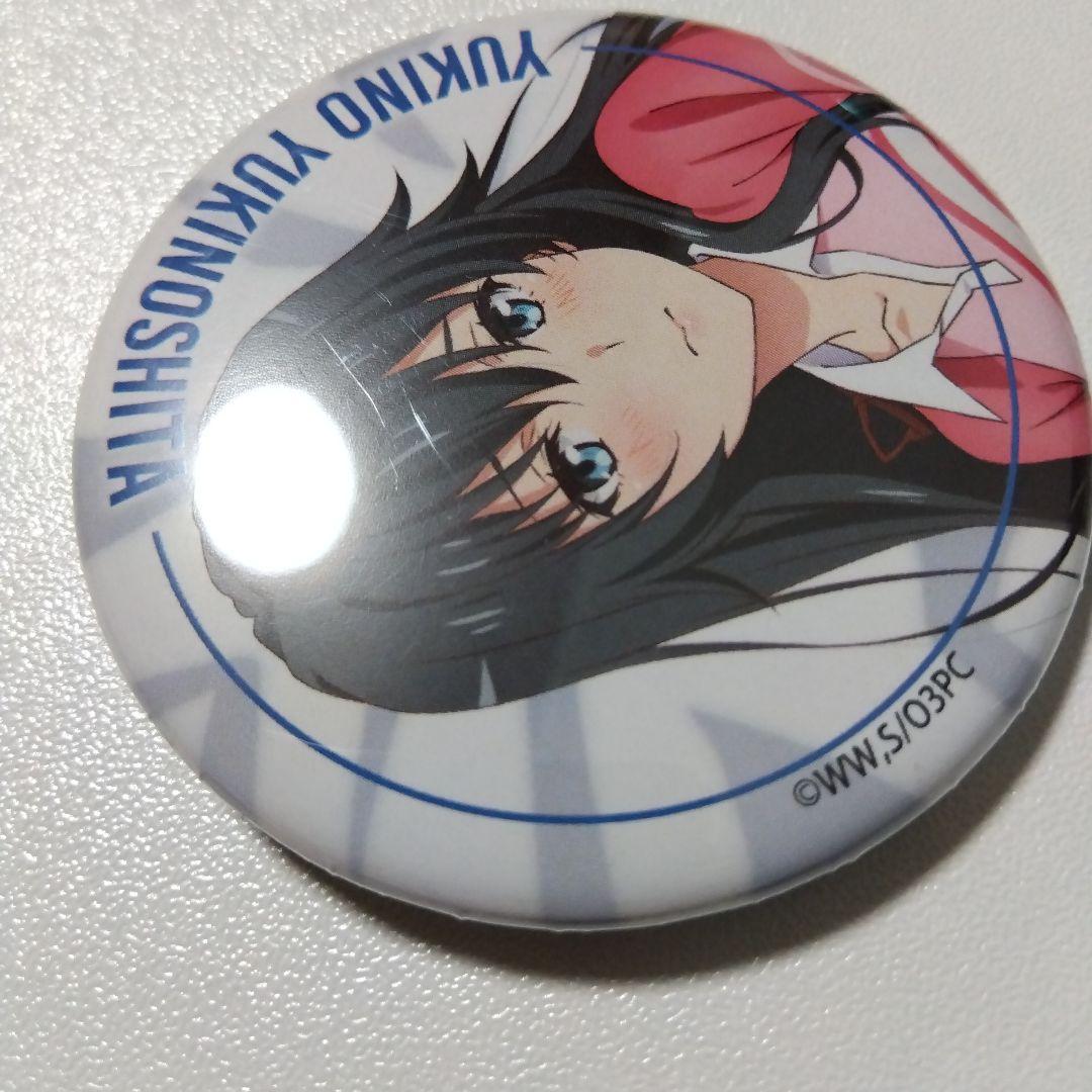 俺ガイル】雪ノ下雪乃 コミケ テニスウェア 缶バッジ - メルカリ