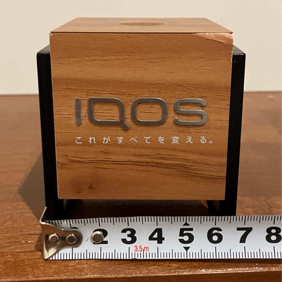 レア非売品】iQOS アイコス 木製卓上灰皿（小） ※キズあり - メルカリ