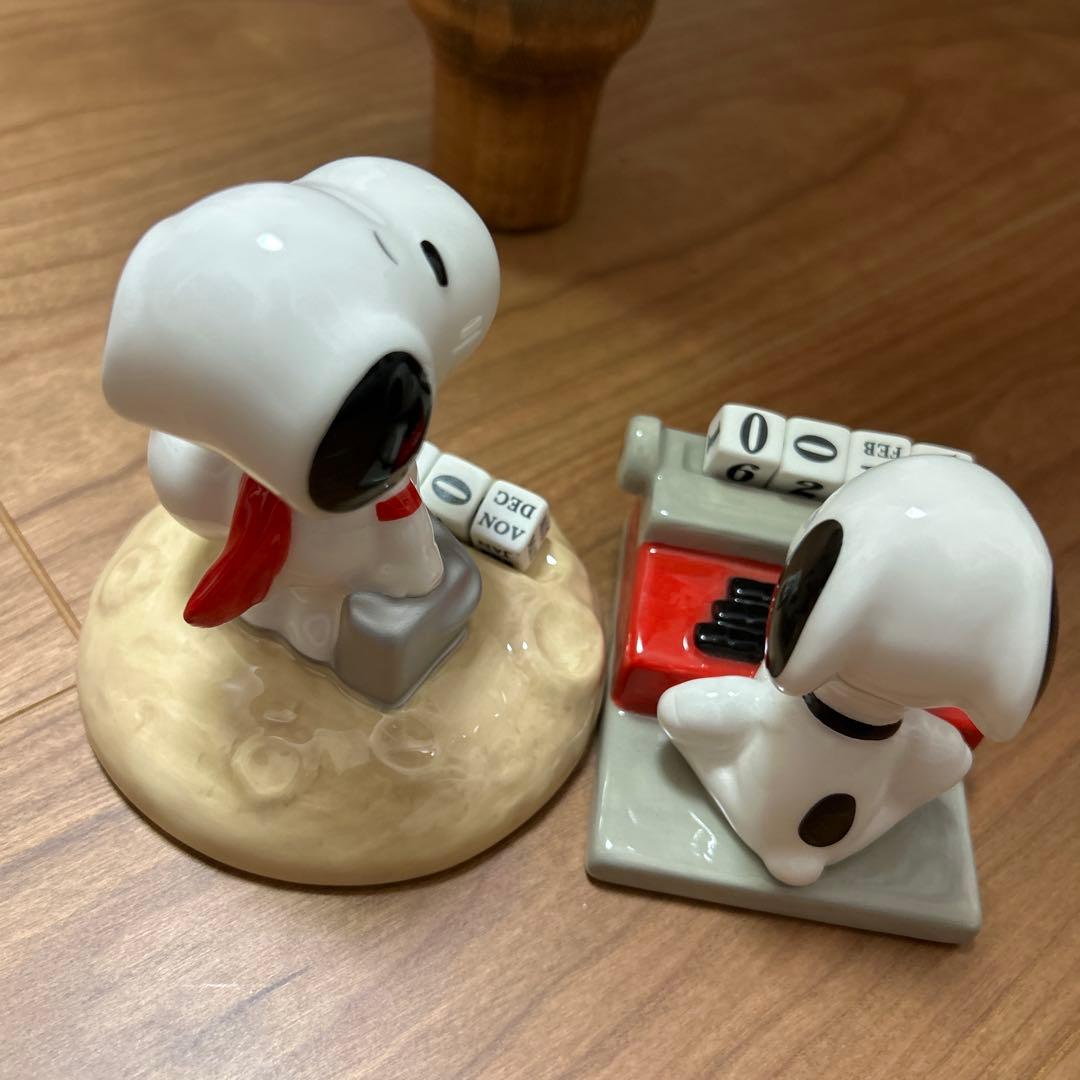 スヌーピー 万年カレンダー2種＆ブロックカレンダー＆フィギュア