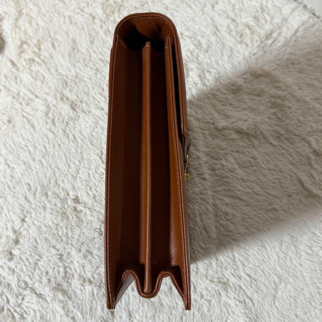⭐️未使用品⭐️　イヴサンローラン　カサンドラ　ブリーフケース　フラップ　レザー