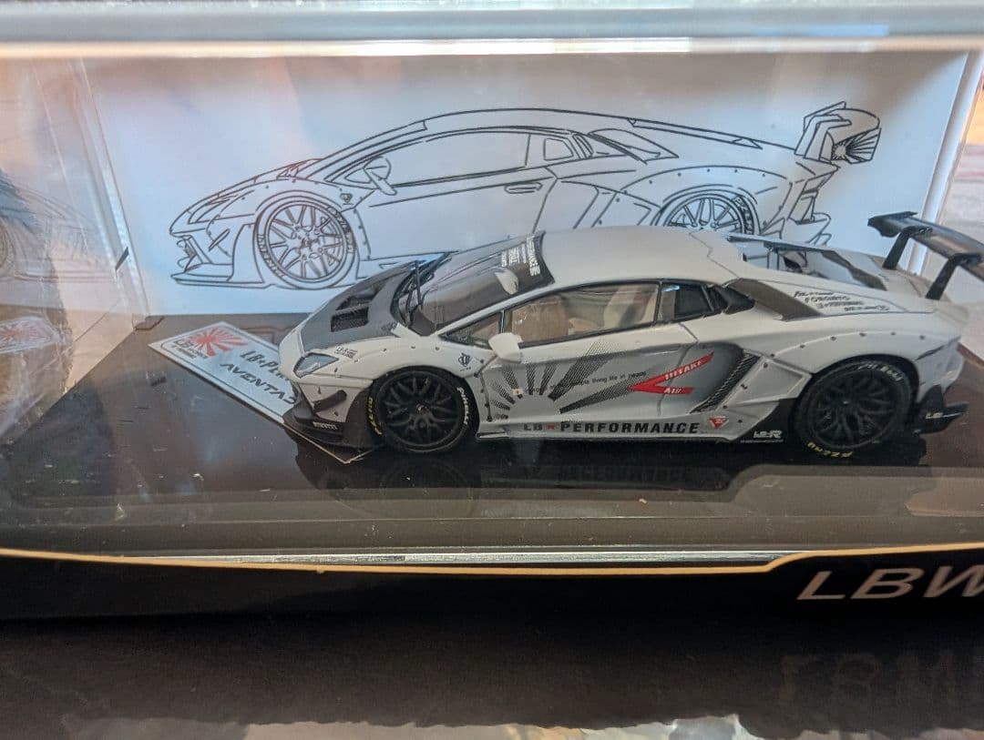 LIBERTYWALK ランボルギーニ アヴェンタドール　1/64 4台セット