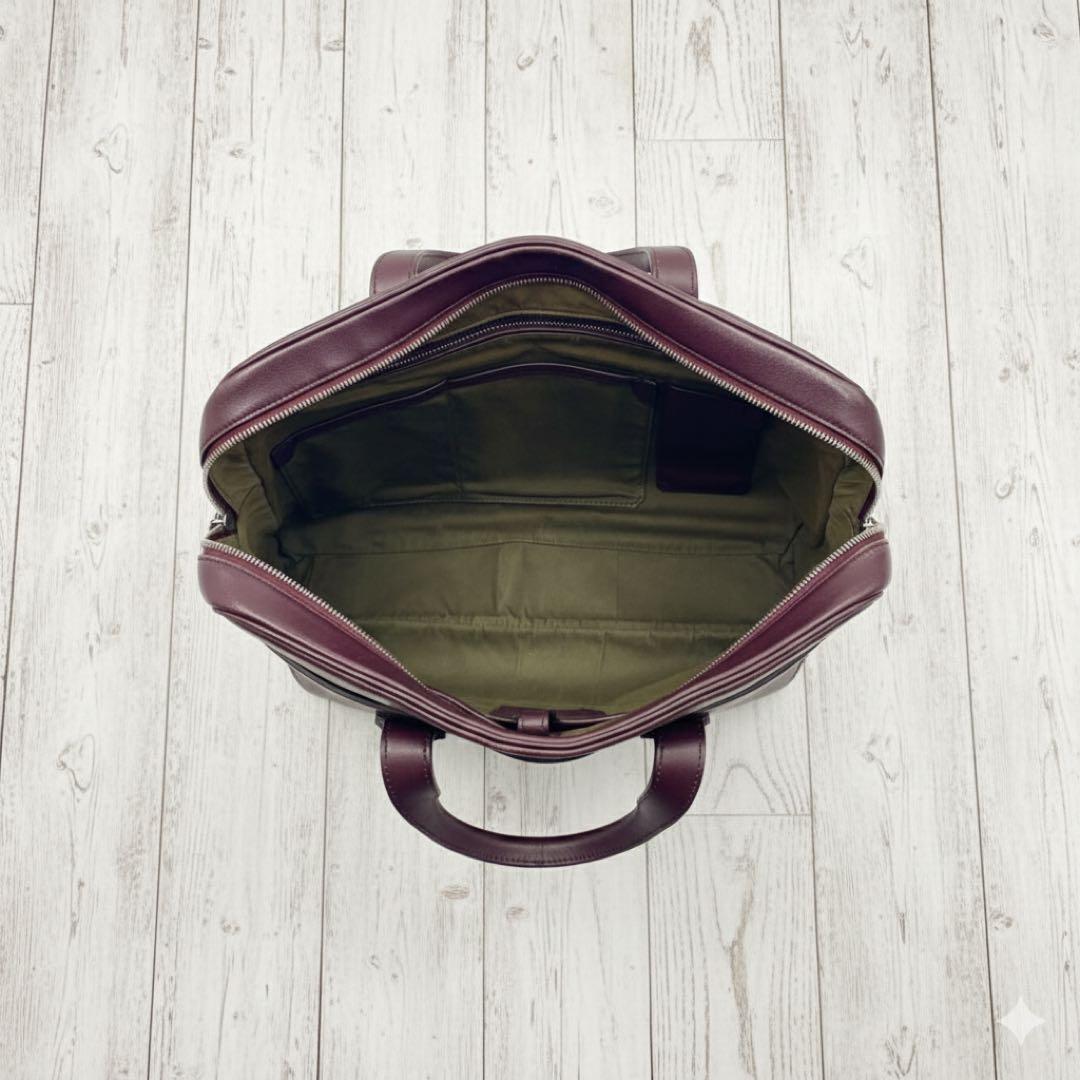 一発値下げ！！ダンヒル 2WAYブリーフケース ハムステッド ボルドー