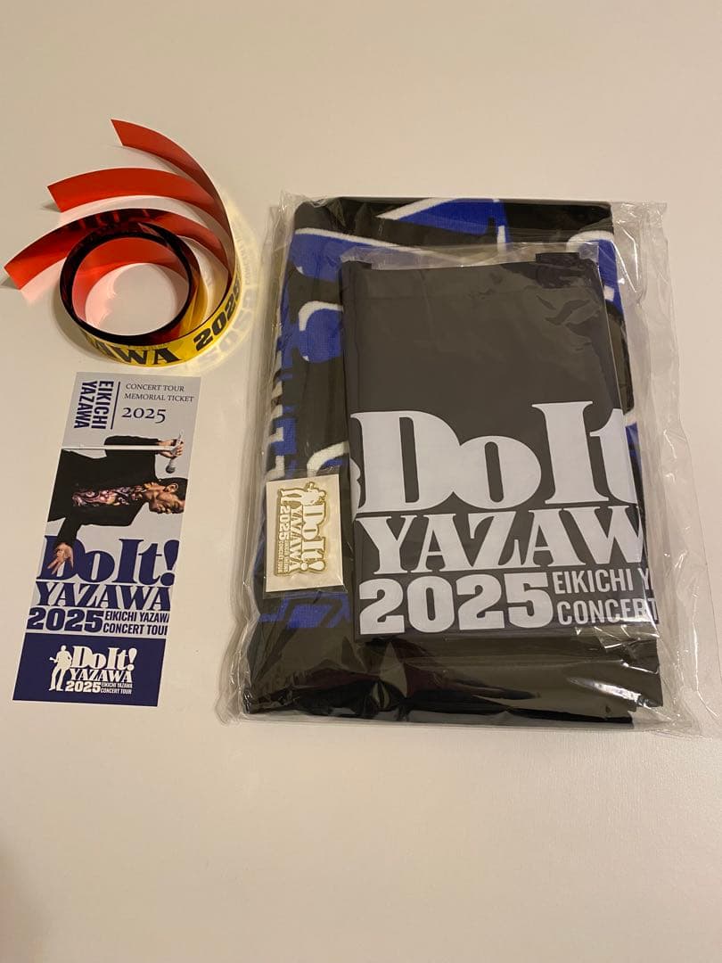 矢沢永吉 2025 コンサート SS席 特典グッズ 北海道公演 未開封 未使用