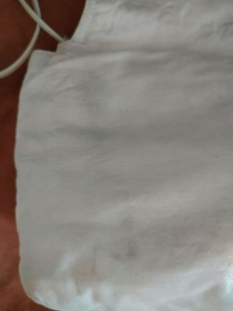 ロエベ ナッパレザー アナグラム ショルダーバッグ 白 ヴィンテージ