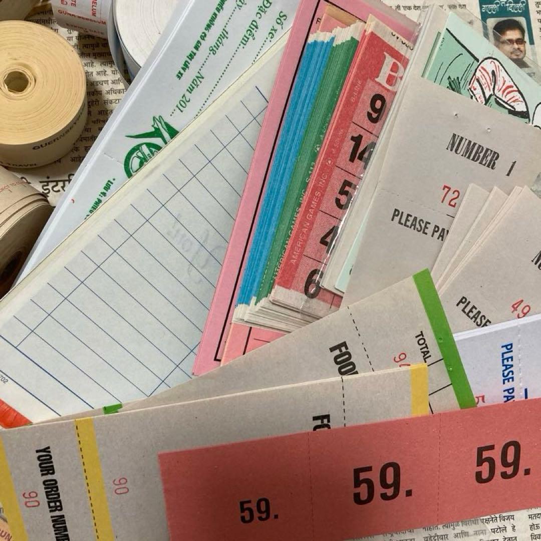 ブ*チ様 海外ロールチケット紙もの まとめ売り - メルカリ