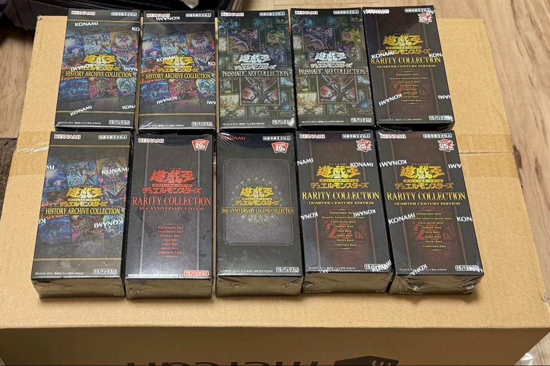 遊戯王 レアコレ2 レジェコレ 計6種 未開封BOX まとめ売り 11BOX