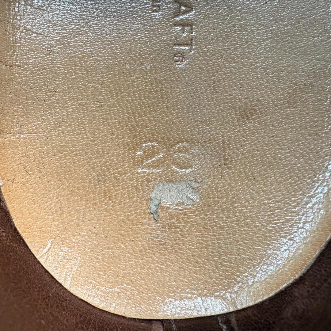 STYLE CRAFT DECK SHOES オイルスエード ブラウン 26.0