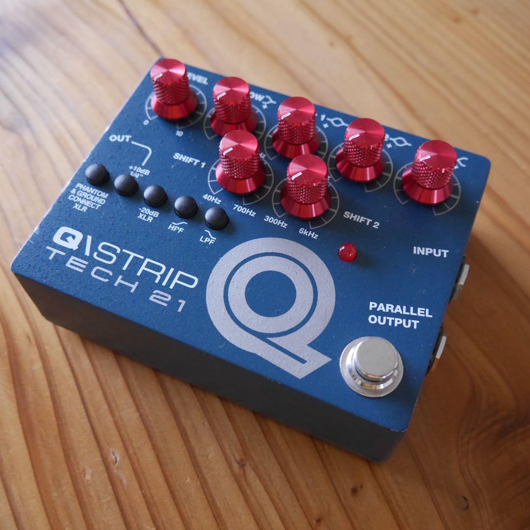 【廃版】TECH21 Q STRIP (Sansamp プリアンプ)