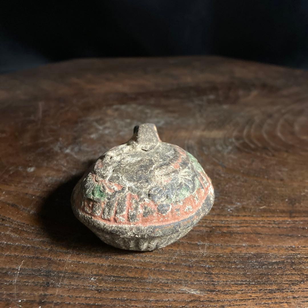 新年赤札セール❗️【ギャラリー三益】古美術　宋代磁州窯　古赤絵水滴