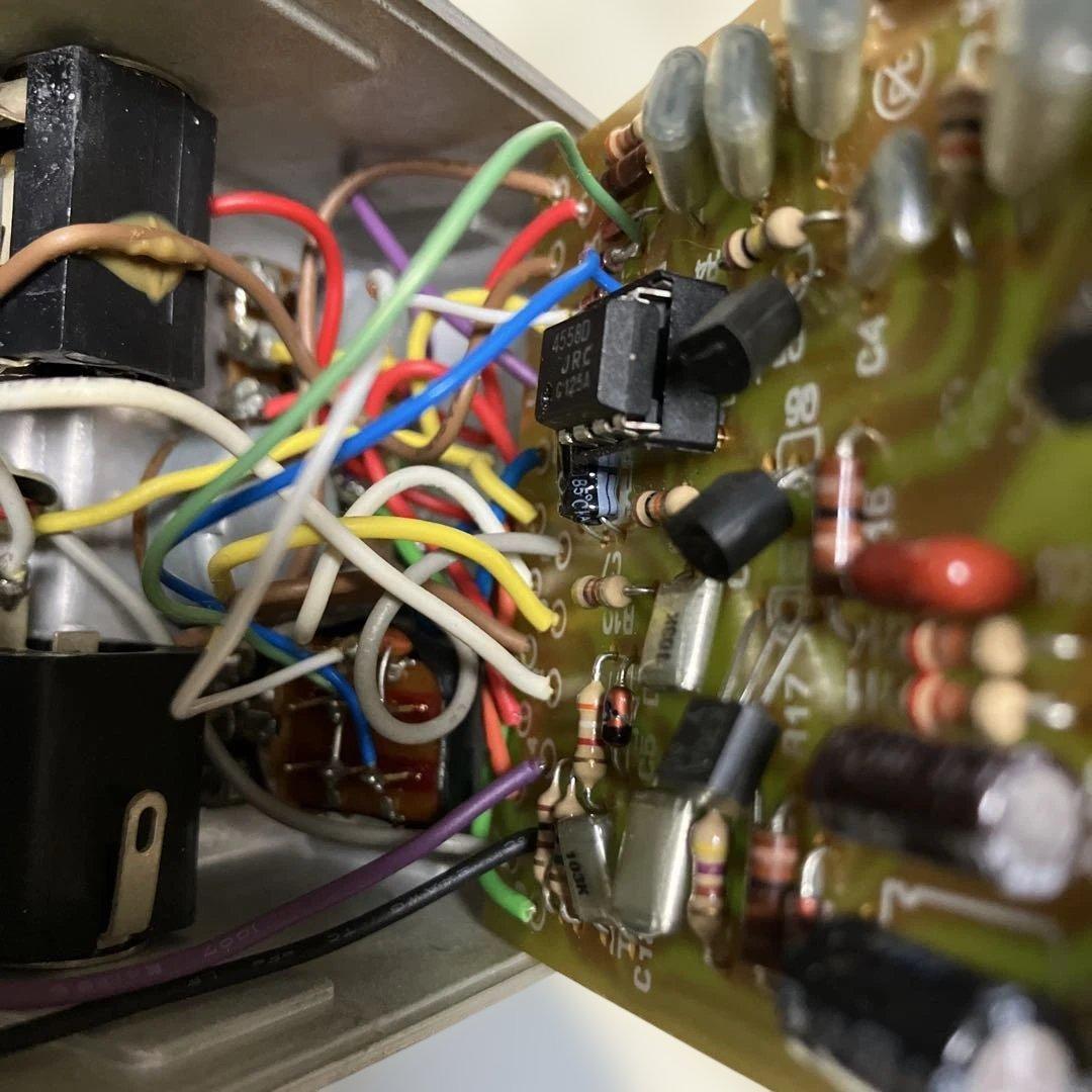 ギター ANALOG.MAN SilverMod Push-Pull BOSS SD-1