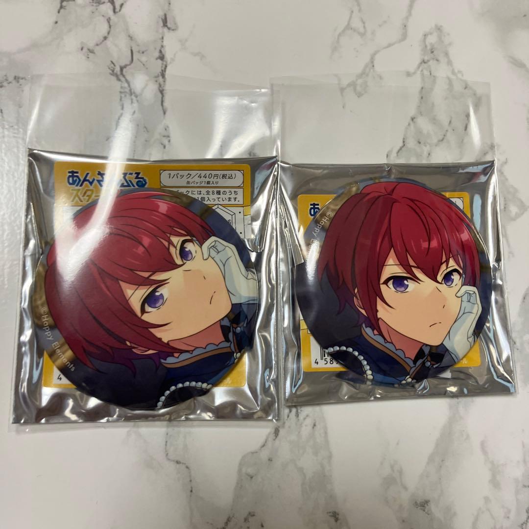 あんスタ 朱桜司 テーマスカウト缶バッジ IDOL