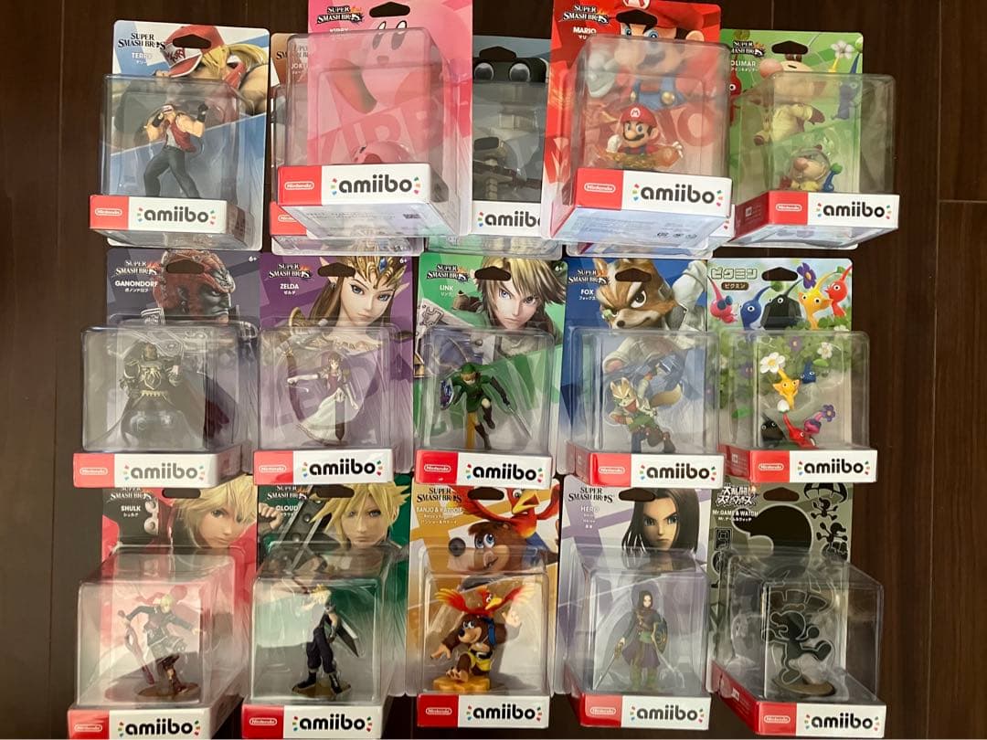 アミーボ amiiibo スマブラシリーズ 全94体コンプリートセット 新品