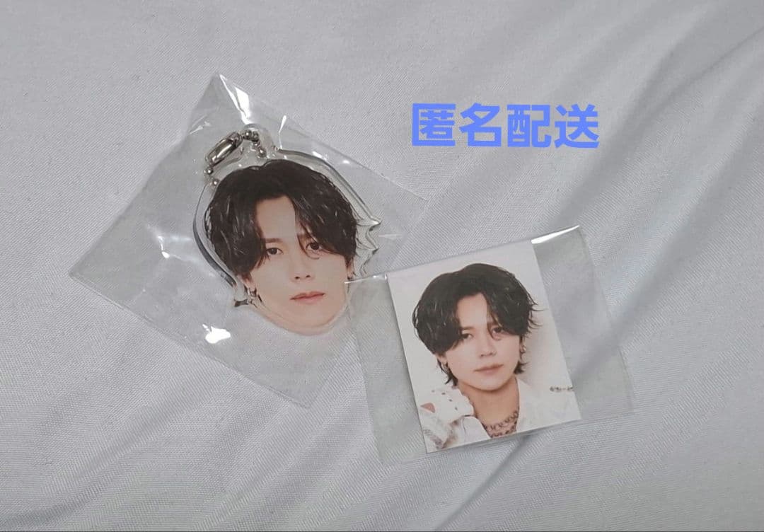 INI カプセルトイ 藤牧京介 顔 アクキー IDフォト