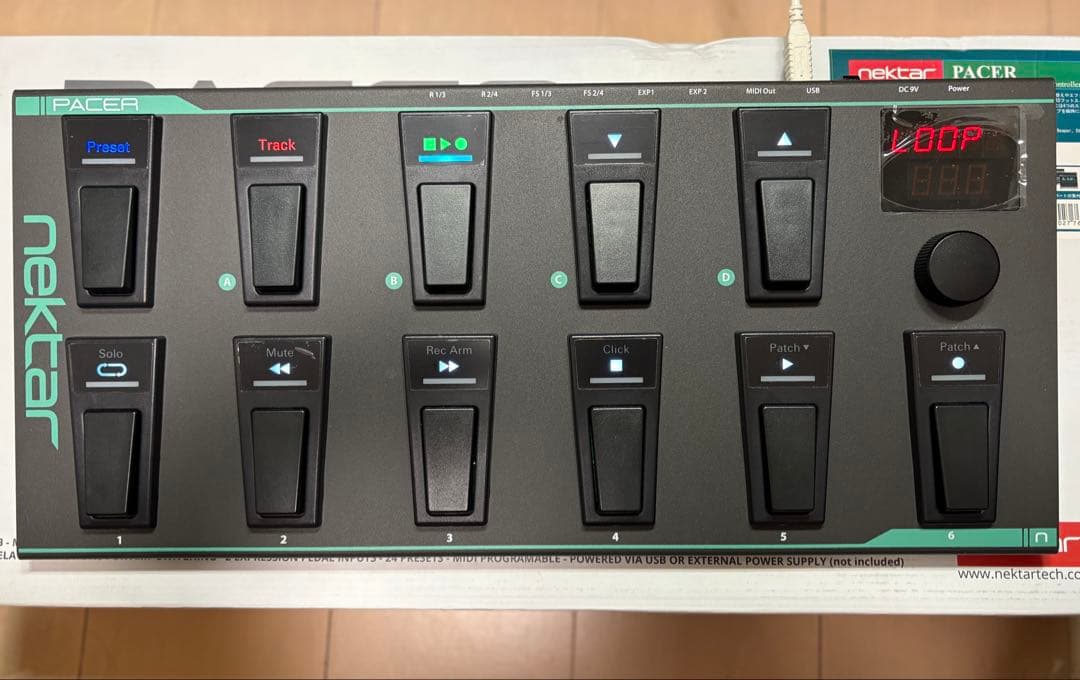 NEKTAR PACER MIDIコントローラー PACER