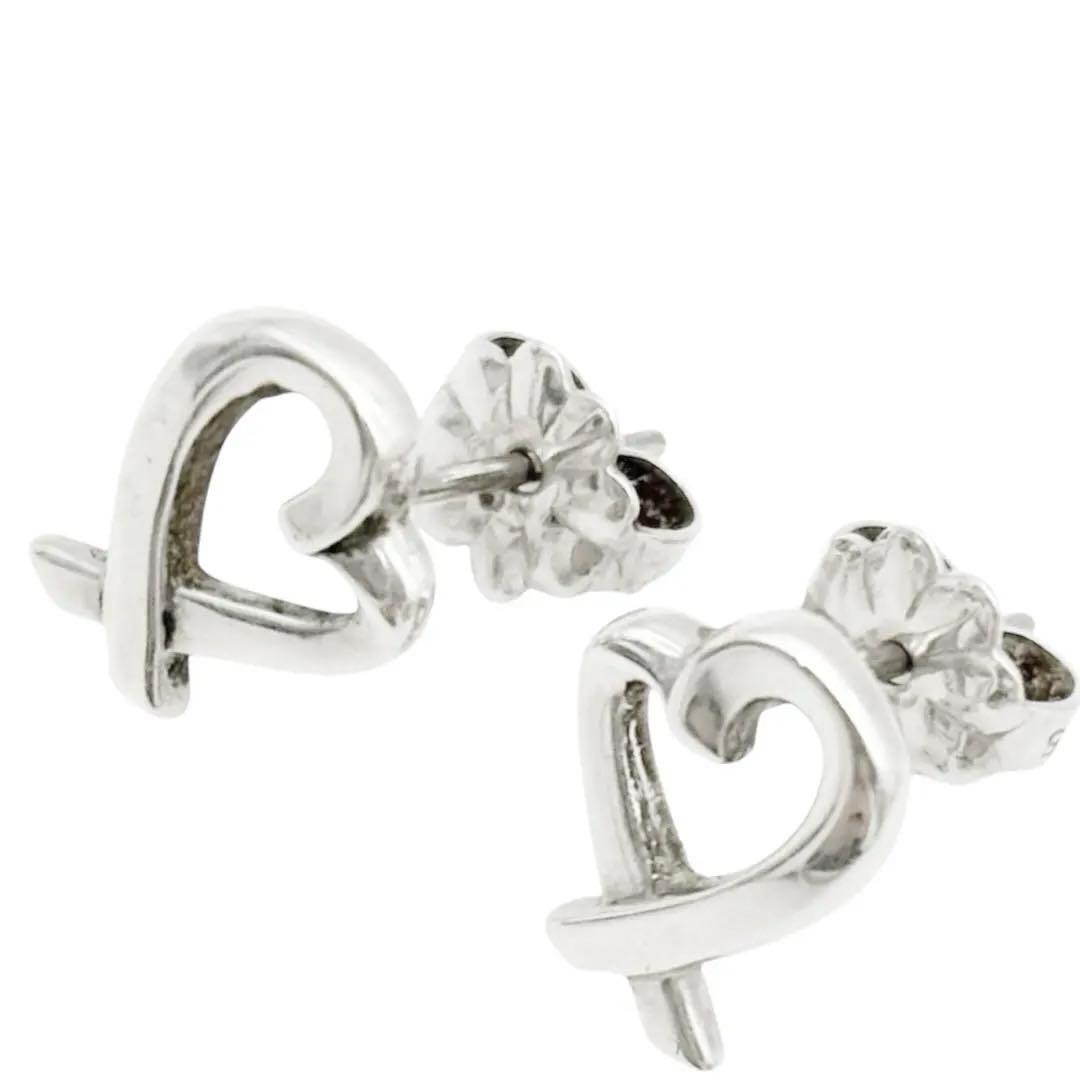 美品◎ ティファニー ラビングハート ピアス 両耳 シルバー925 - メルカリ