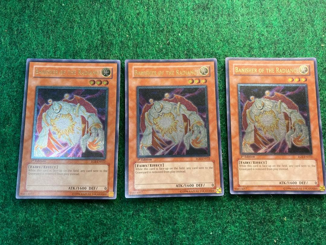 閃光の追放者 英語版レリーフ 1st 3枚セット