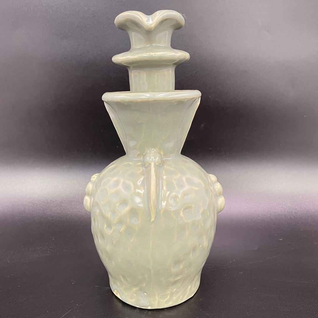 青白磁 陽刻葉紋 水注 影青 水注 注壺 酒注 高さ22.5cm R8SA27 - メルカリ