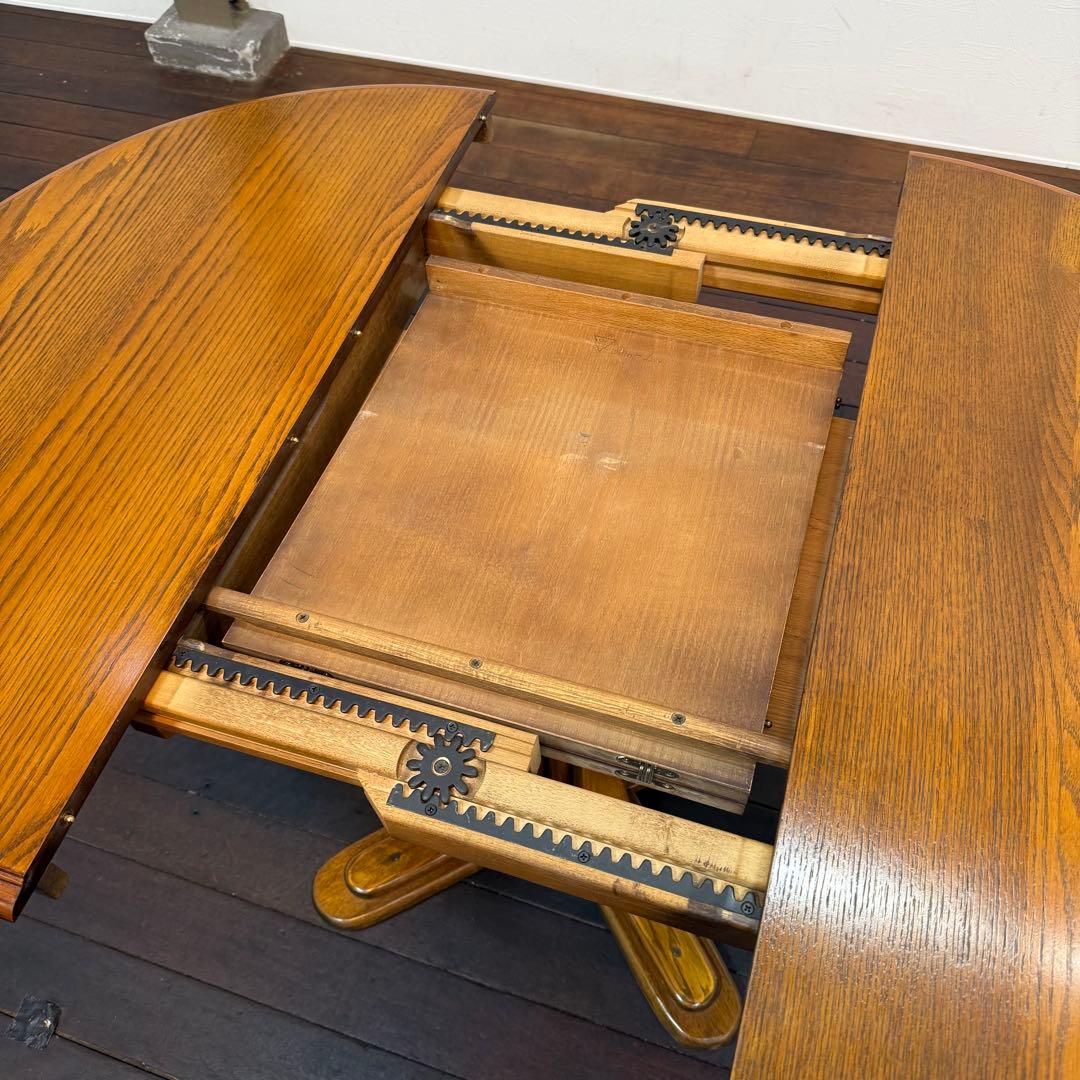 H112K5a Shin Lee シンリー 伸長式ダイニングテーブル