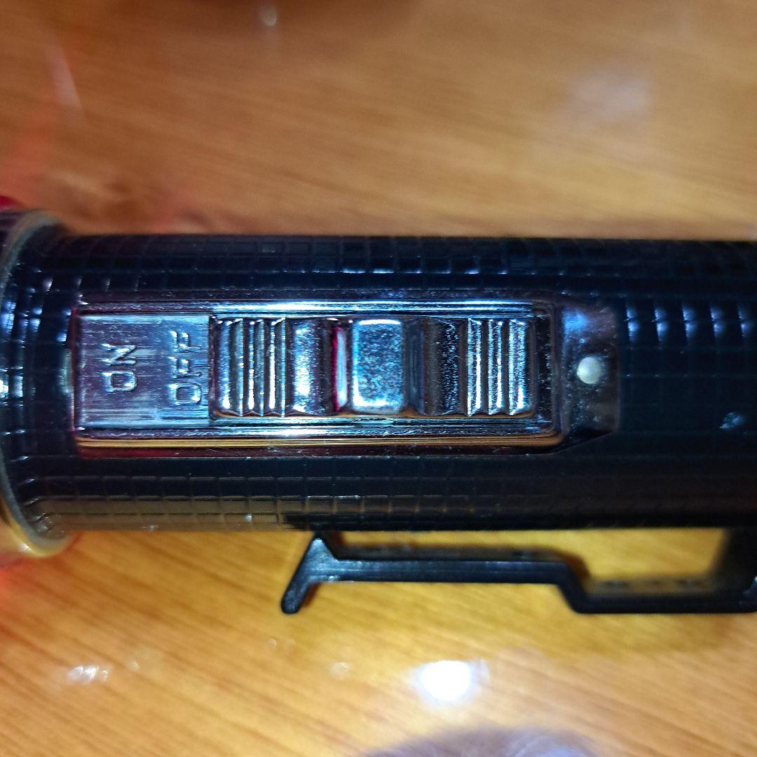 貴重品昭和57】レトロ 警察防犯グッズ、ナショナル懐中電灯、national