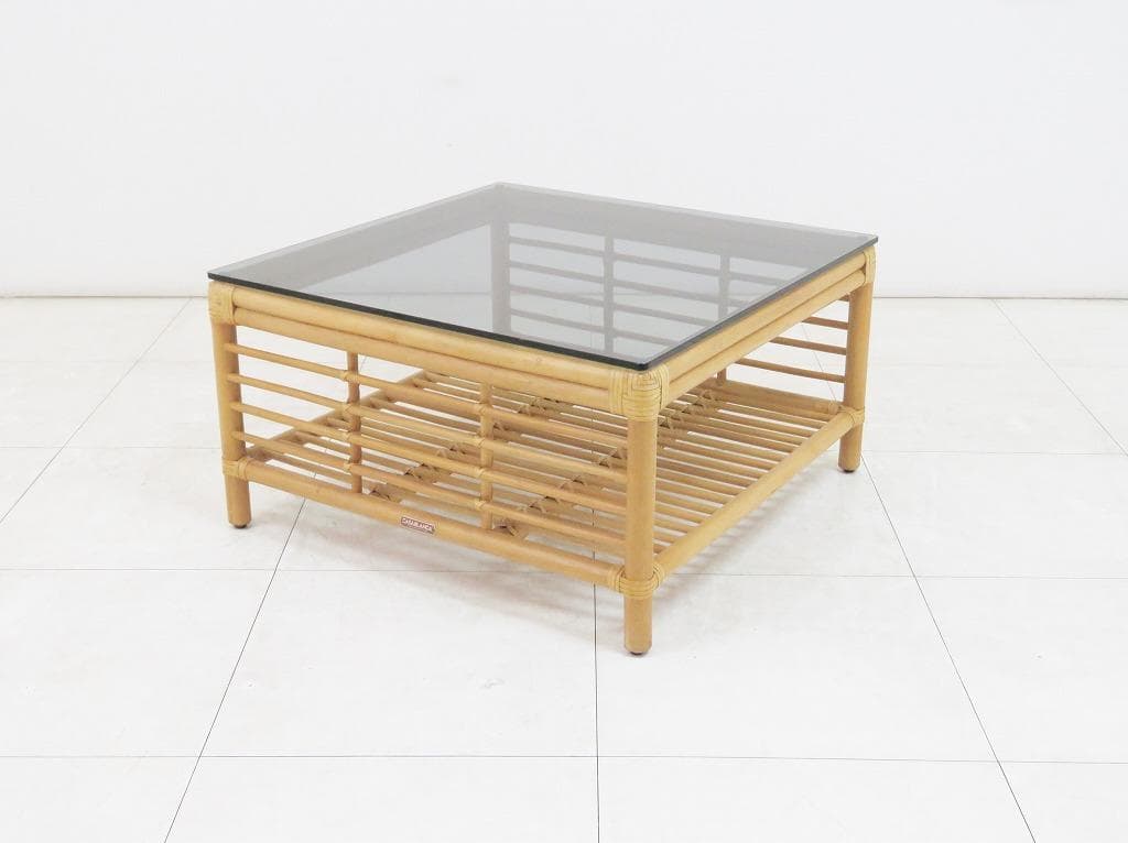 カサブランカ ローテーブル ラタン コーヒーテーブル カサブランカ製