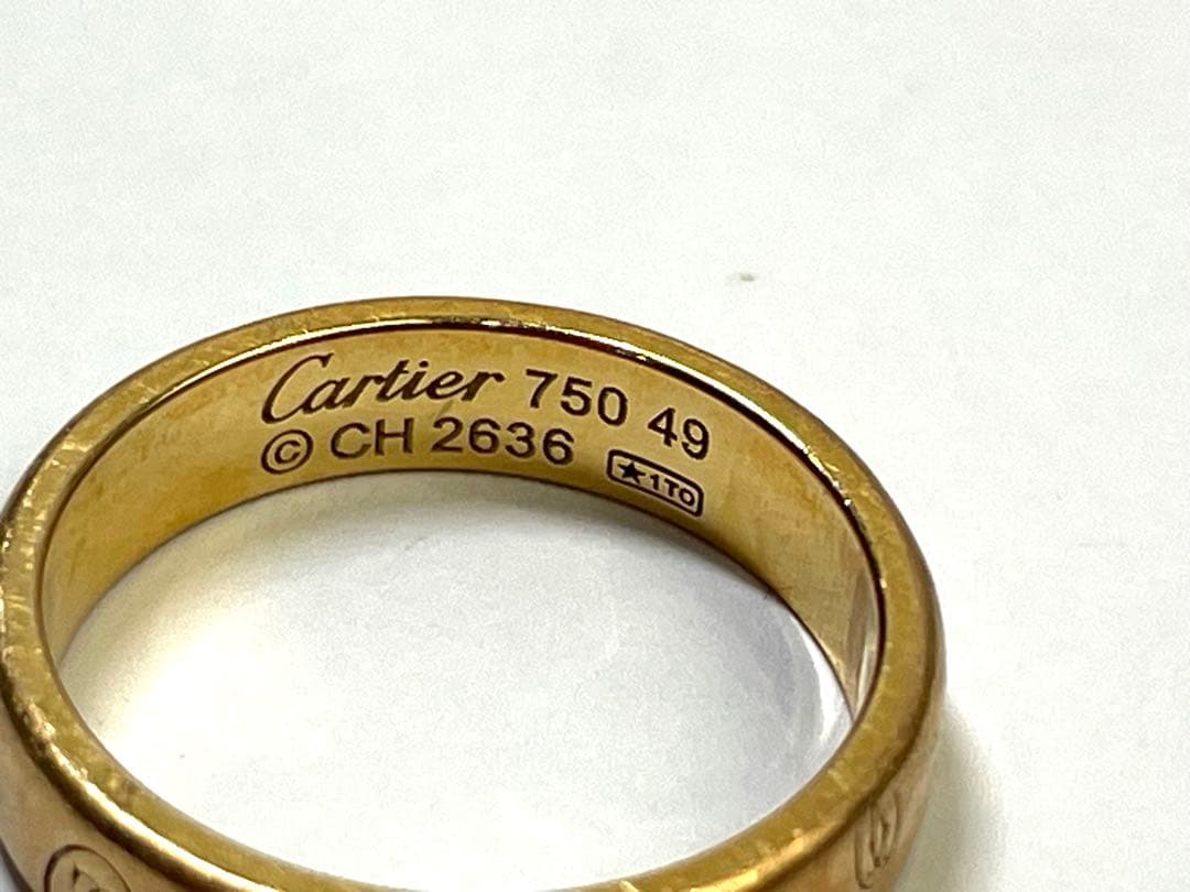 Cartier K18ハッピーバースデーリング 希少品　早い者勝ち　可愛い