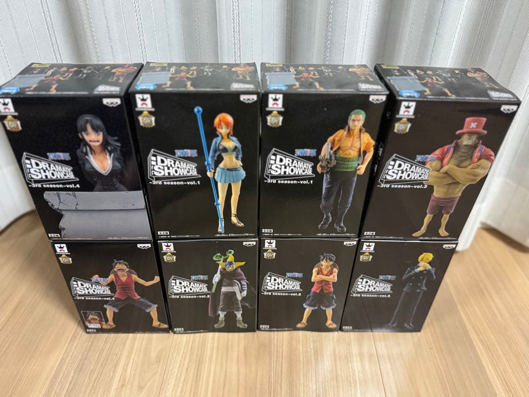 ワンピース ドラマチックショーケース vol.1 8体セット
