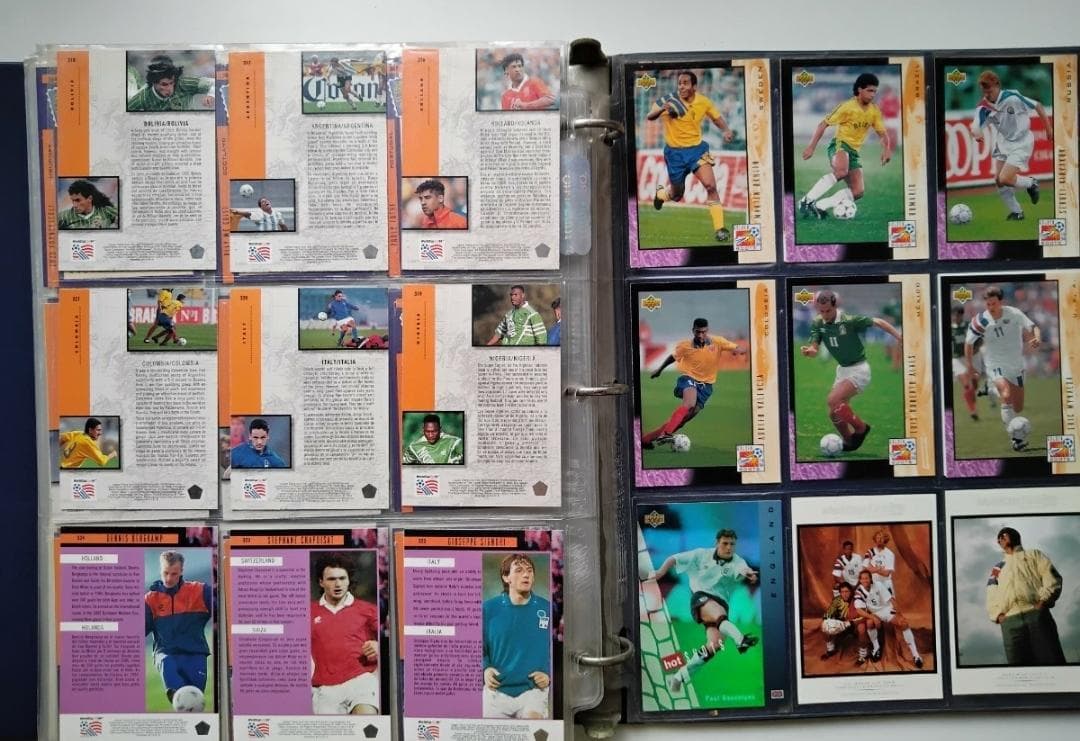 サッカートレーディングカード（World Cup USA94）