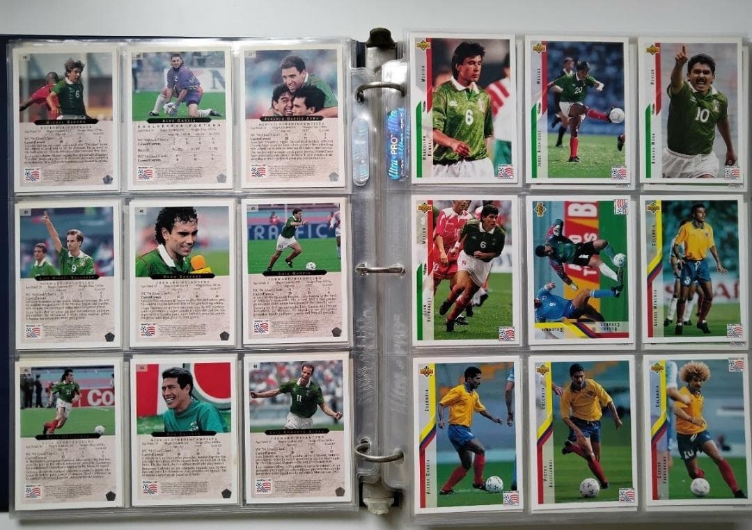 サッカートレーディングカード（World Cup USA94）