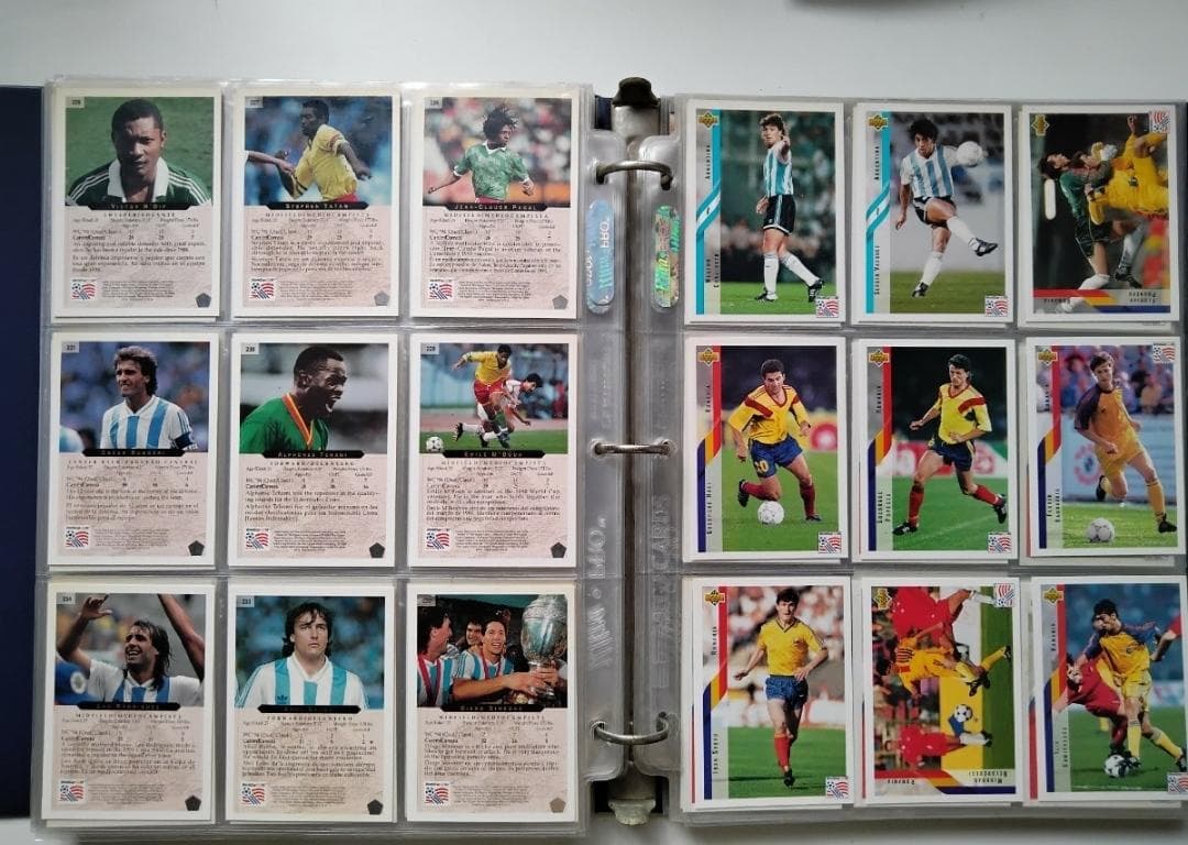 サッカートレーディングカード（World Cup USA94）