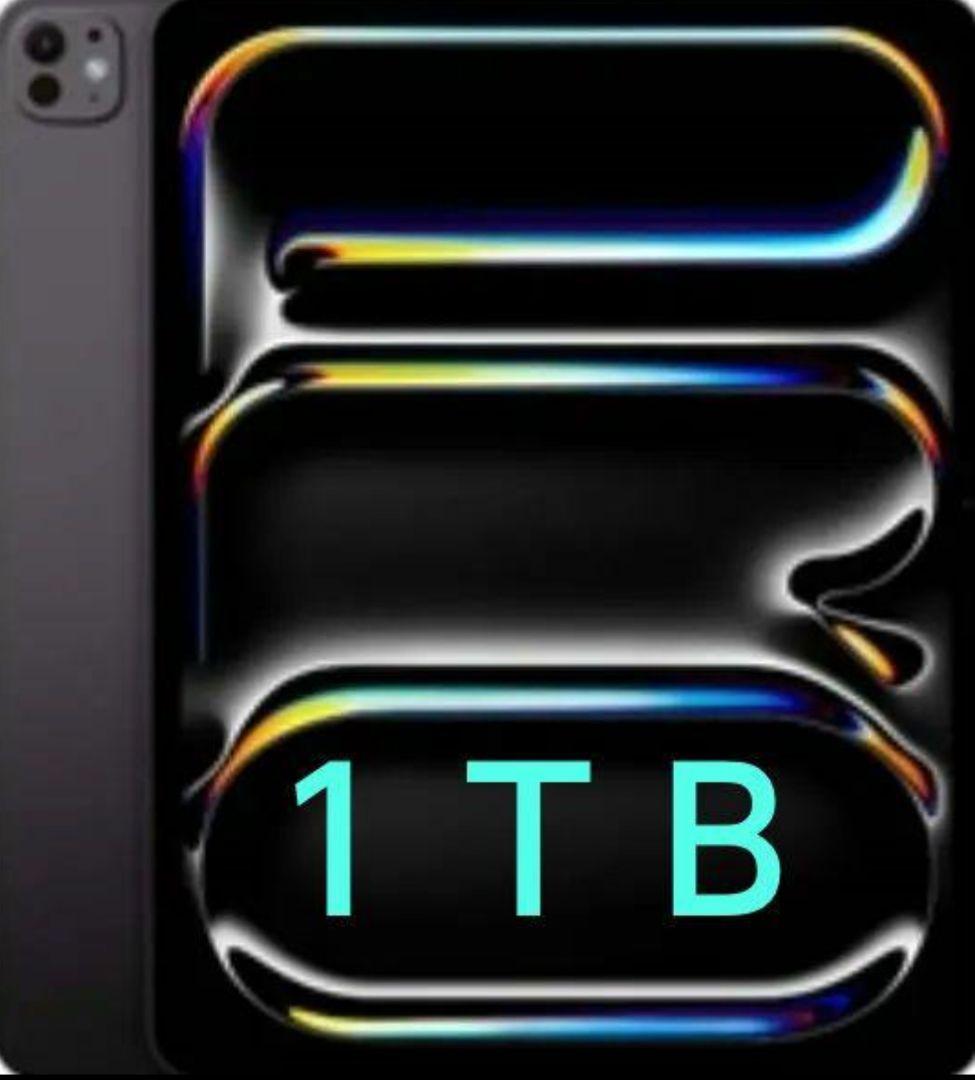 未開封１３インチiPadpro１ＴＢスペースブラックＭ４搭載（ Ｗｉ−Ｆｉ ） iPad Pro ☆新品未開封 2024年春モデル Apple 13インチ(M4) Wi-Fi