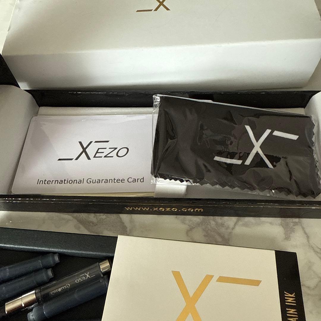 XEZO 万年筆 ディープブルー 未使用品 - メルカリ