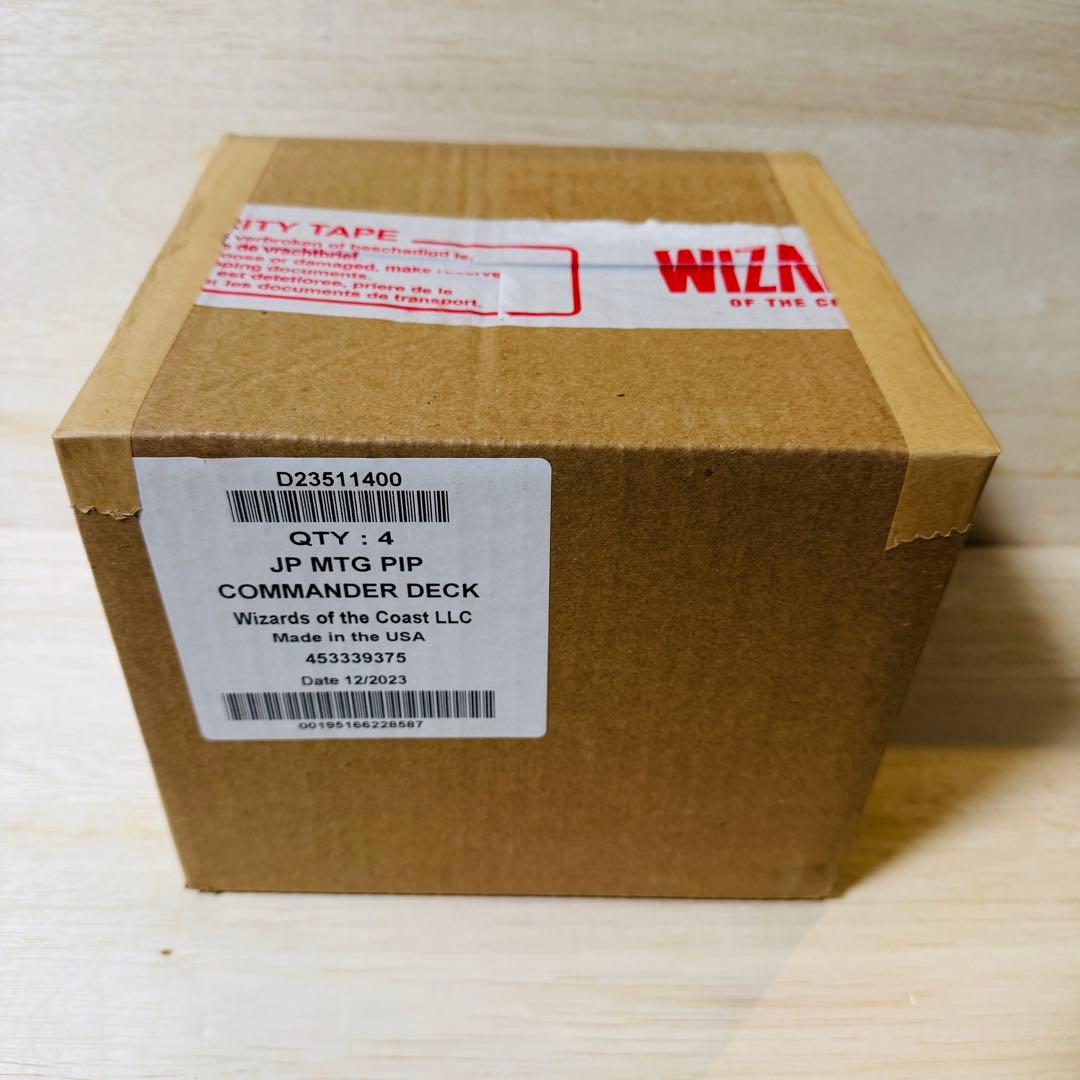 Fallout 日本語版 統率者デッキ 4種セット