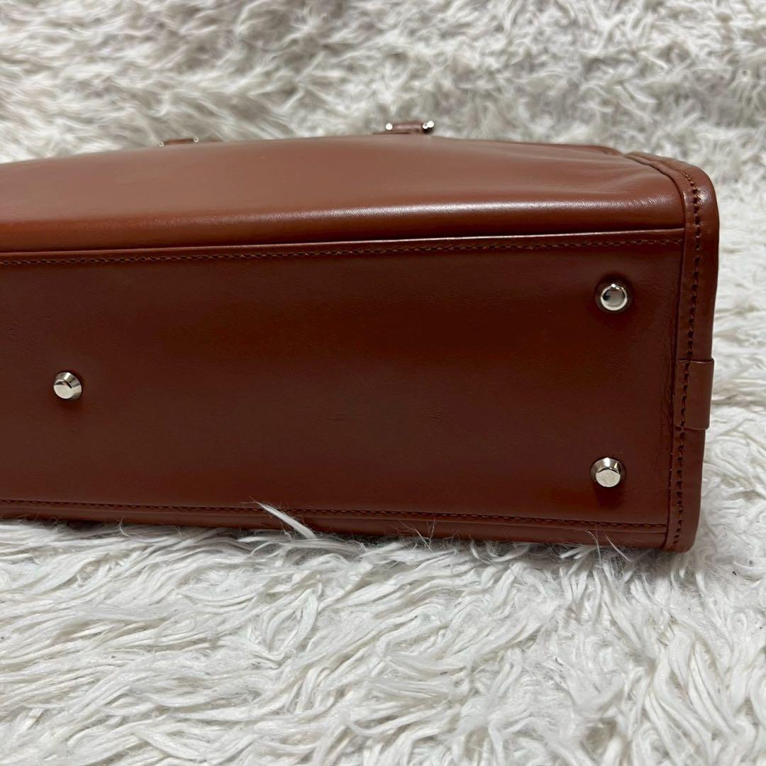 未使用品✨ビジネスレザーファクトリー ブリーフケース 2way ブラウン 本革