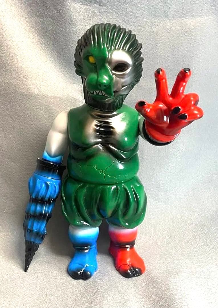 □【インディーズ系】獣忍 ソフビ 日本製 / PLAY STUDIO フィギュア