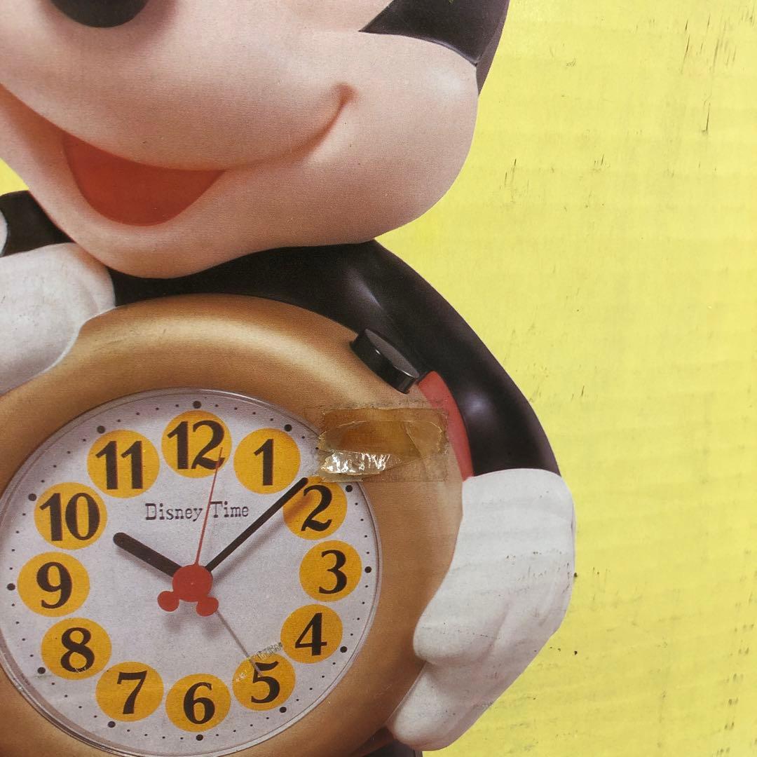 F764 Disney Time ミッキー 目覚まし時計 喋る時計