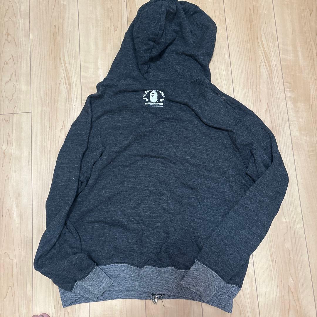 A Bathing Ape ダークグレー パーカー