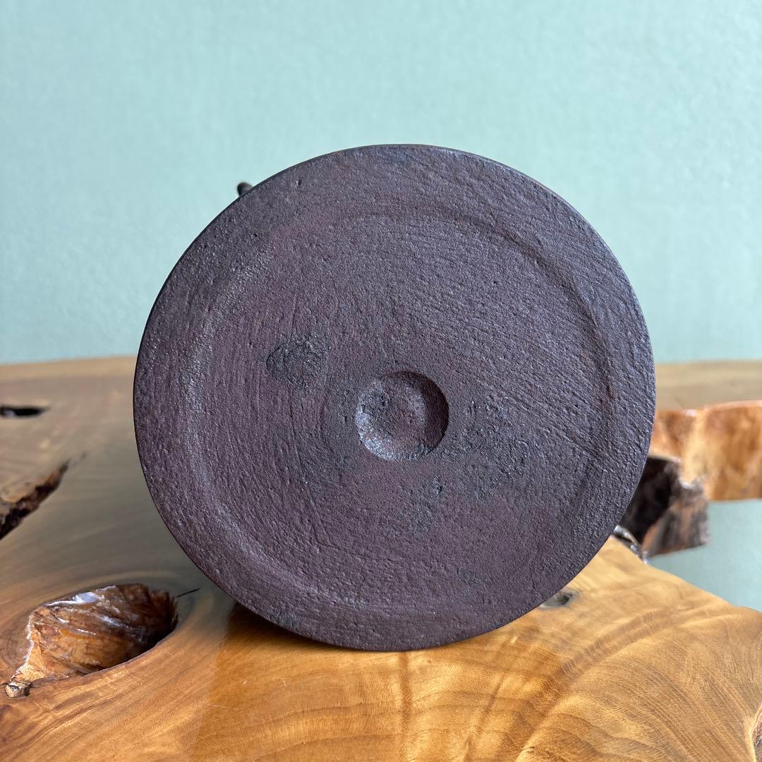 雲龍窯 高橋敬典造 茶道用釡 釜かん付き 茶道具 共箱 茶道具 茶釜